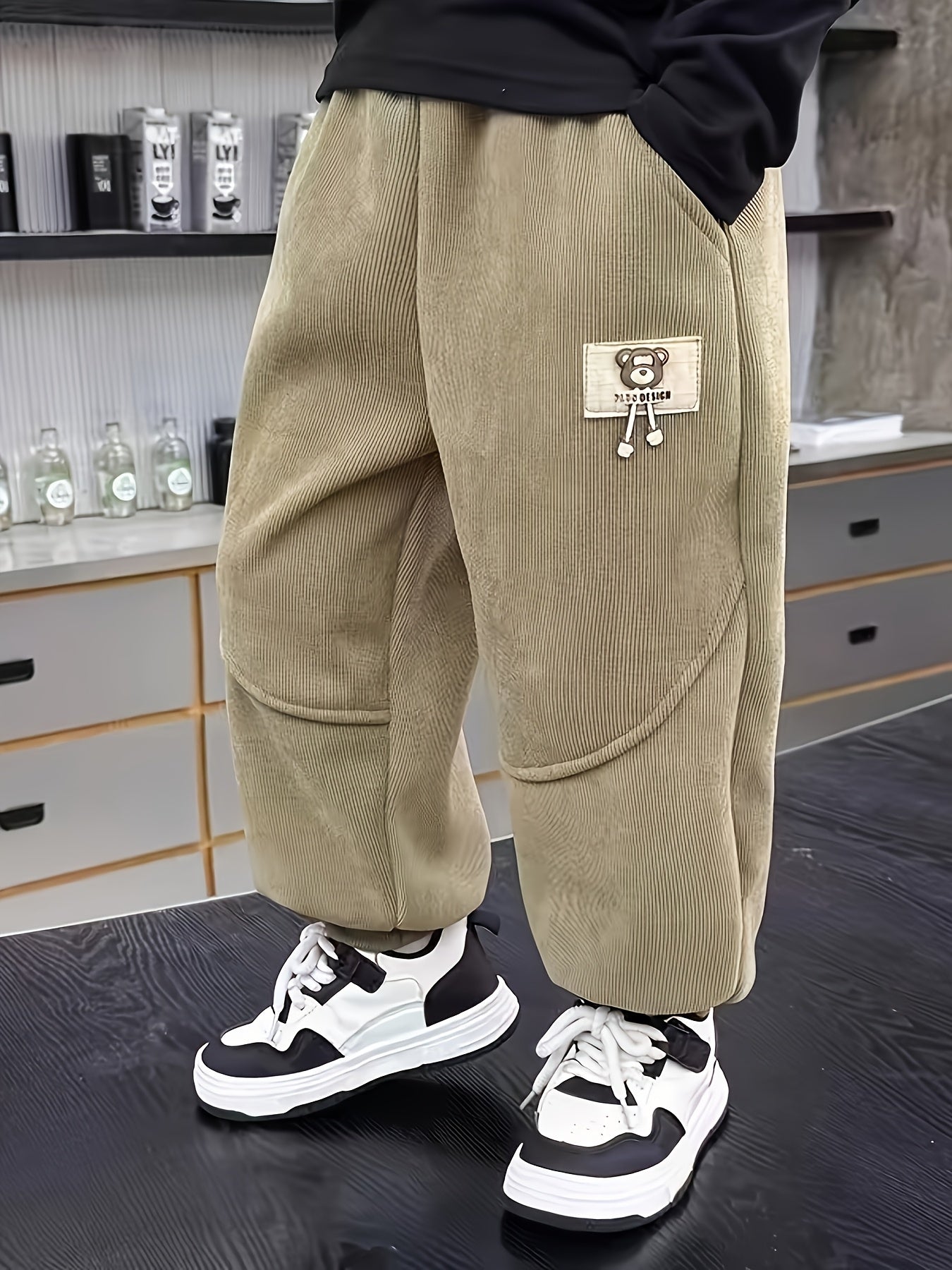 Pantalon d'hiver en velours