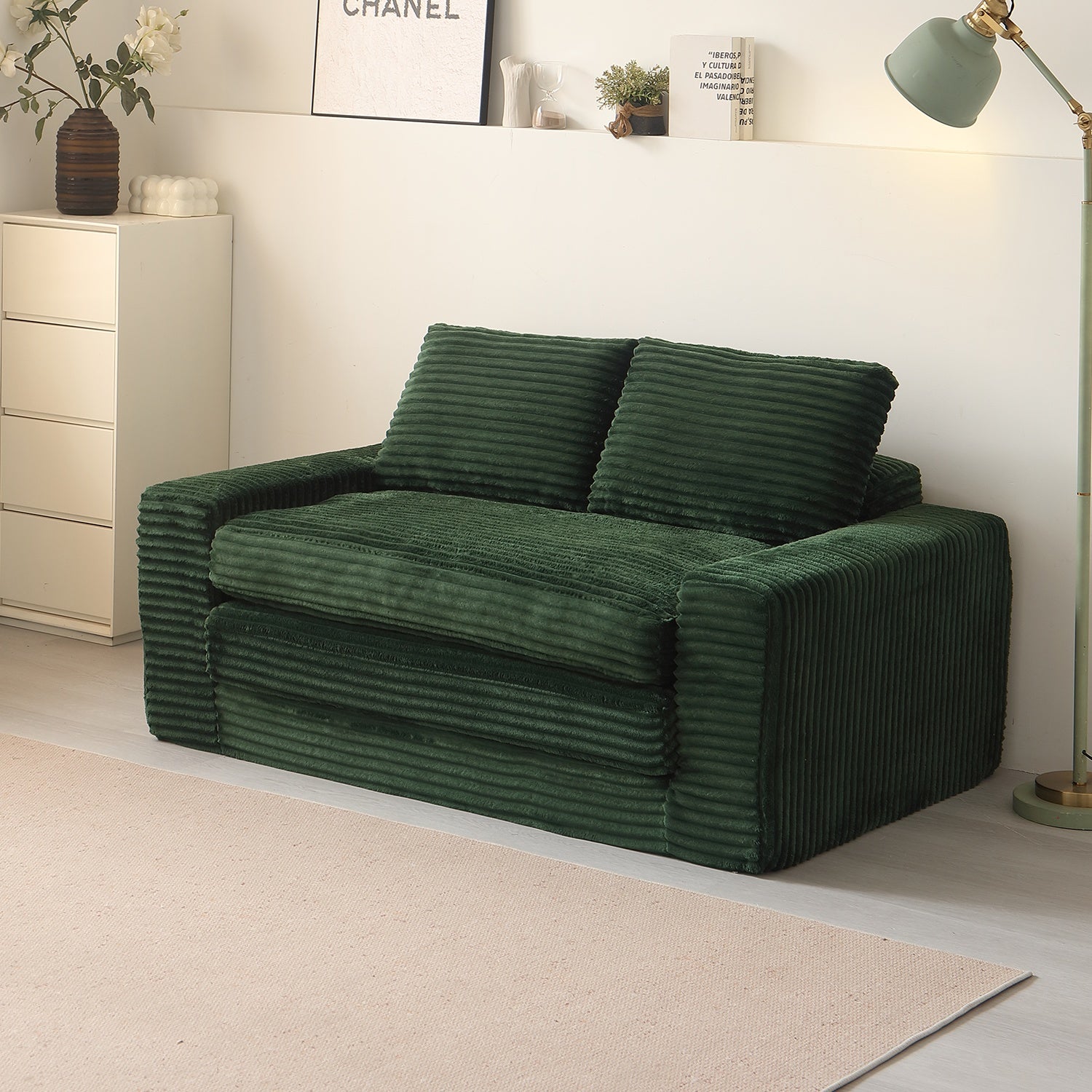 Canapé-lit modulaire 2 places