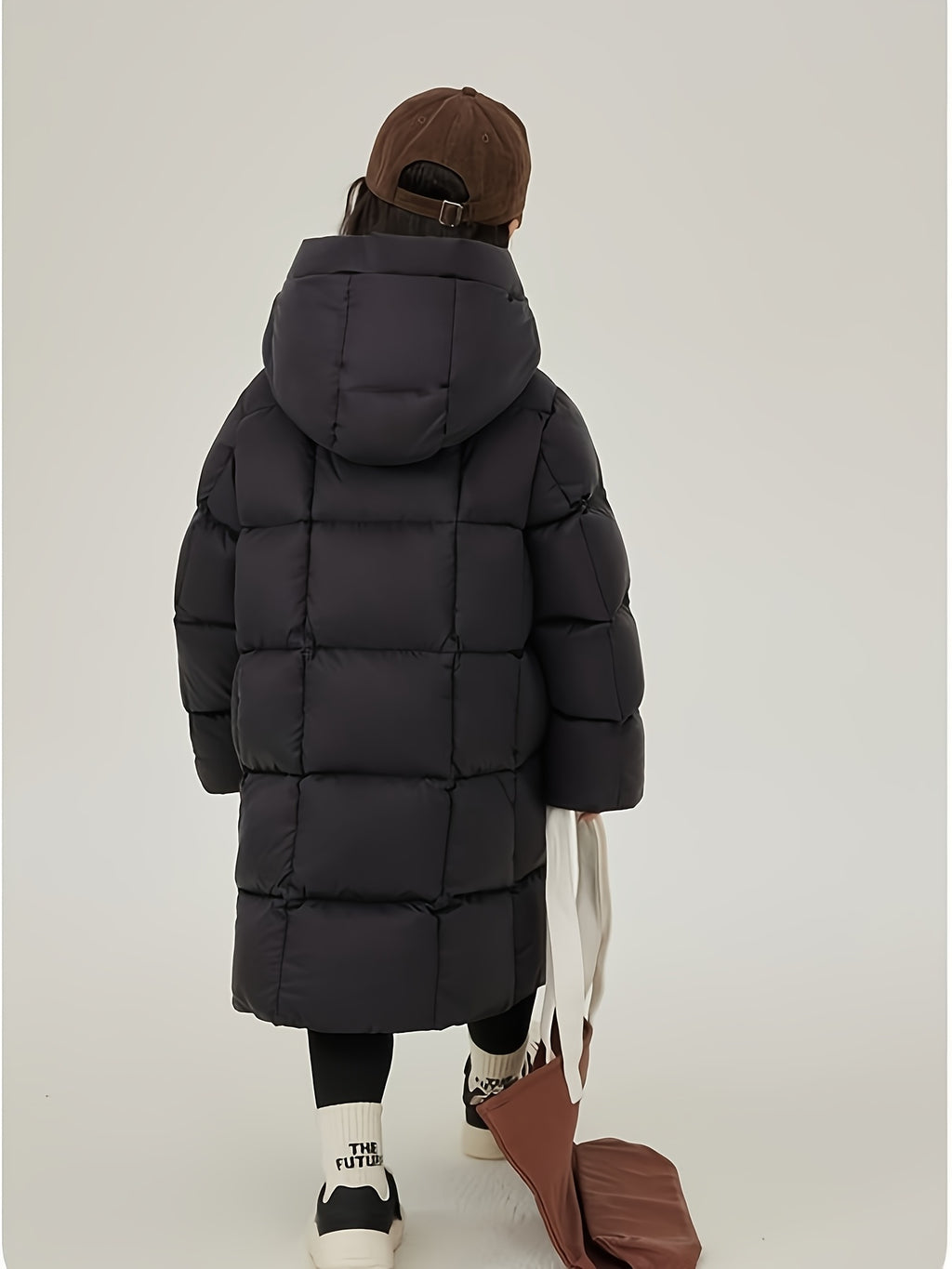 Girls' Winter Hooded Coat