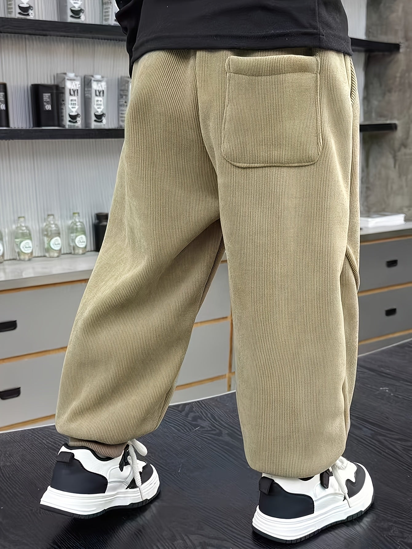 Pantalon d'hiver en velours