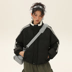 Manteau Matelassé Épais en Coton