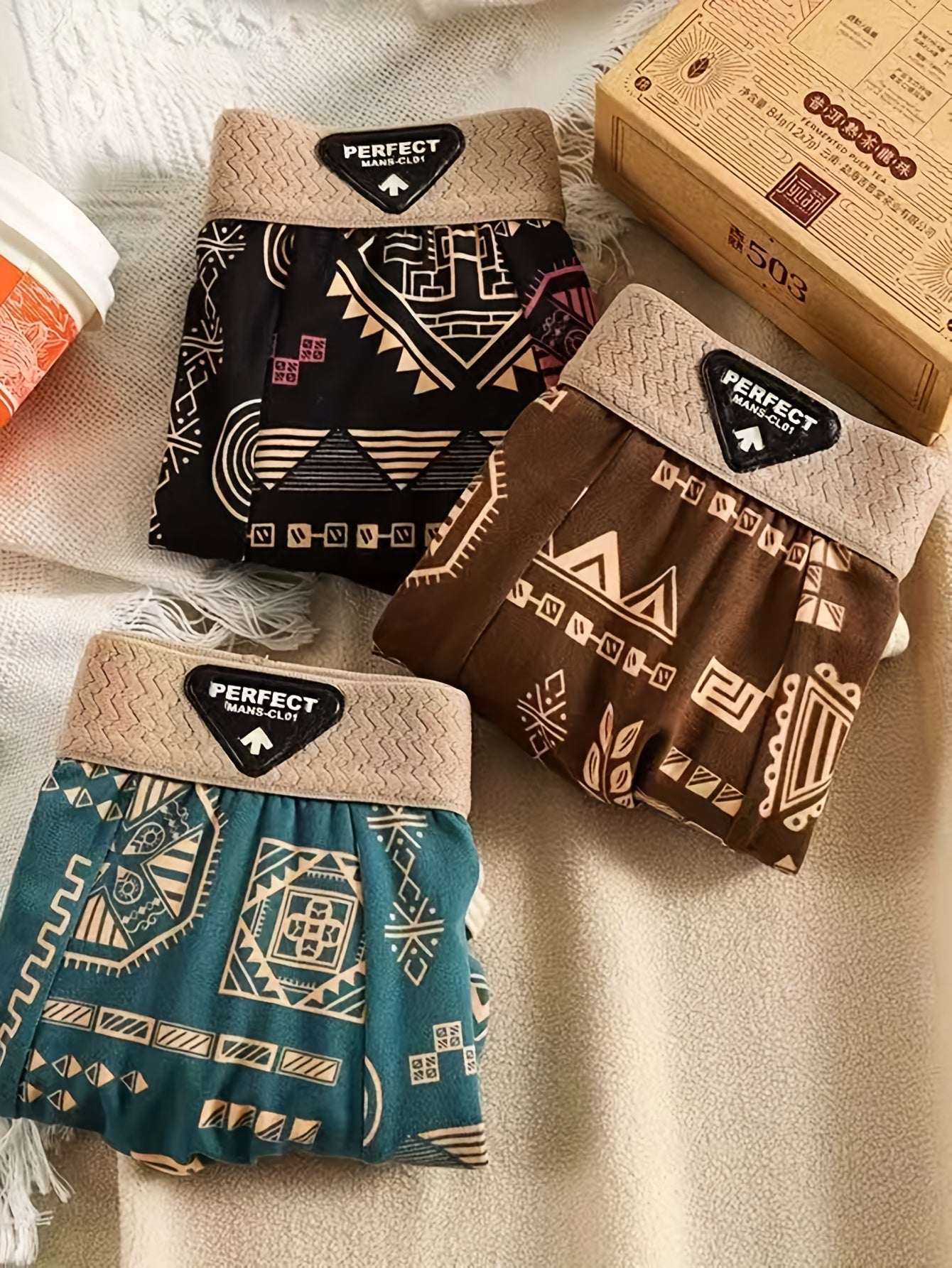 Men'S Comfortable & Breathable Boxer Briefs