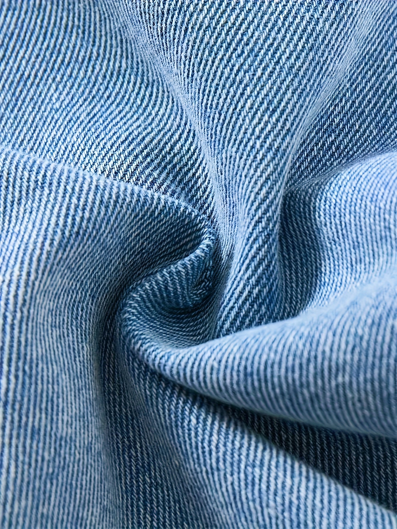 Pantalon Denim Coupe Droite