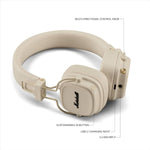 Casque Marshall Major V Over-Ear Bluetooth