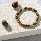 Bracelet with Tiger Eye Stone