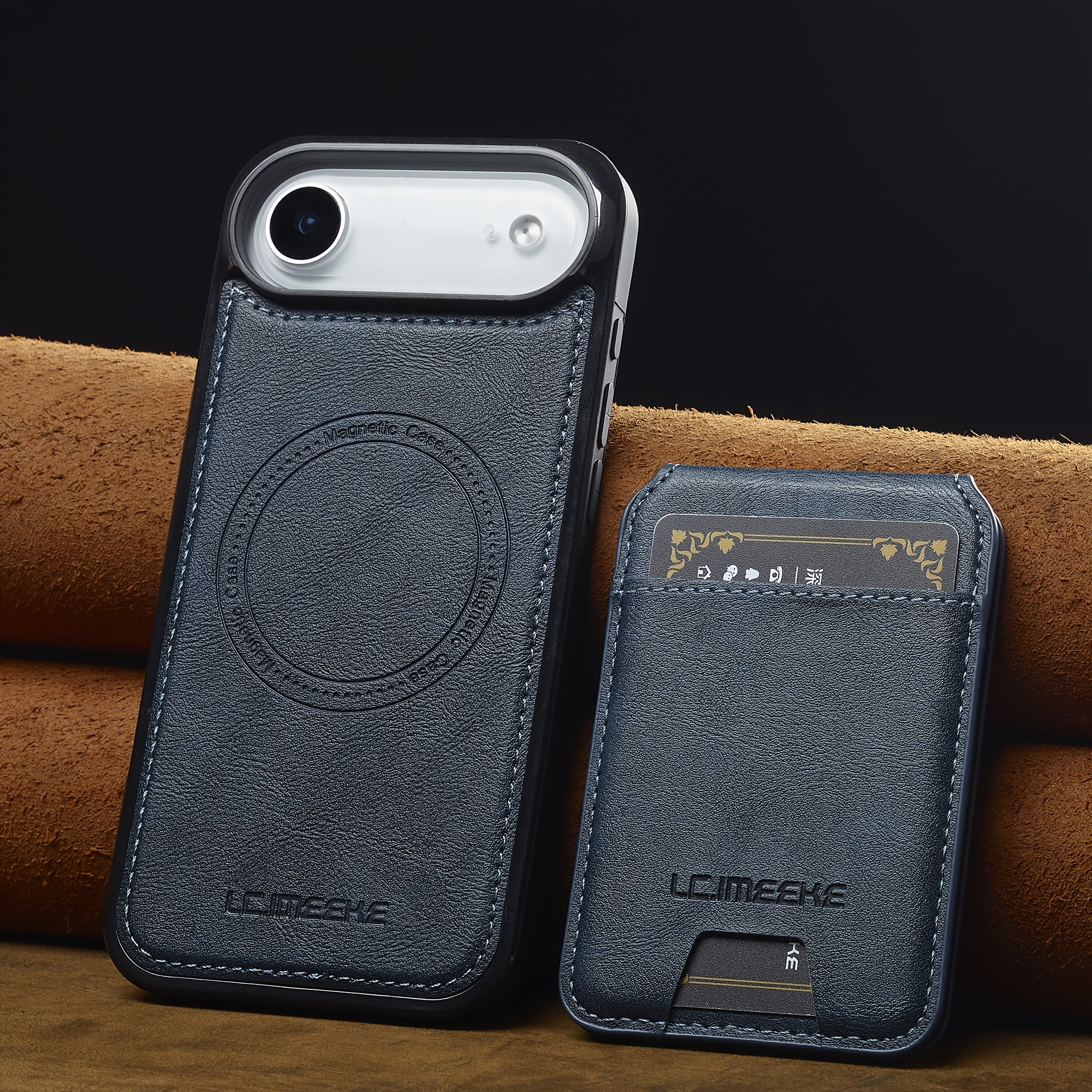 Coque portefeuille magnétique détachable