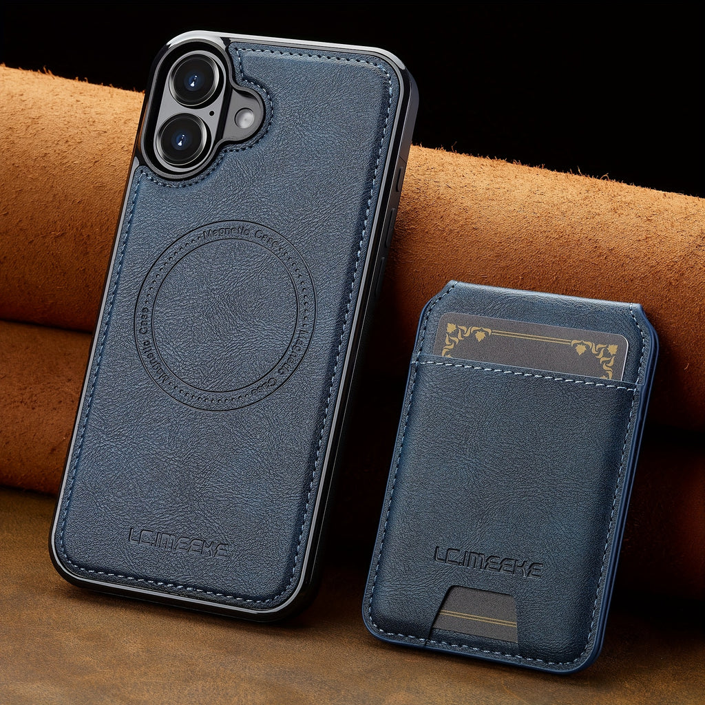 Coque portefeuille magnétique détachable