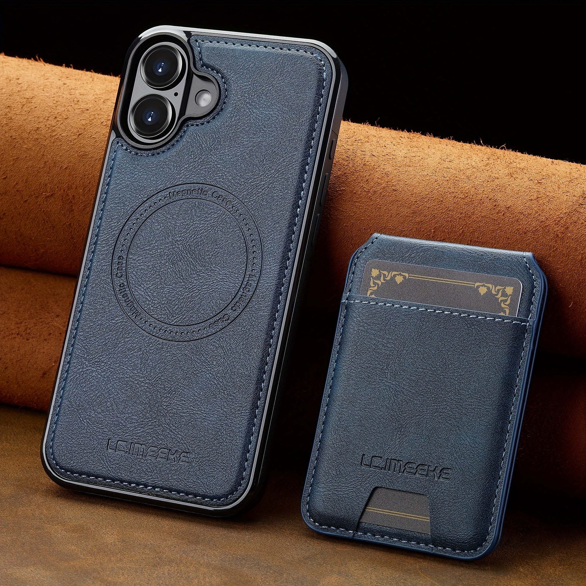 Coque portefeuille magnétique détachable