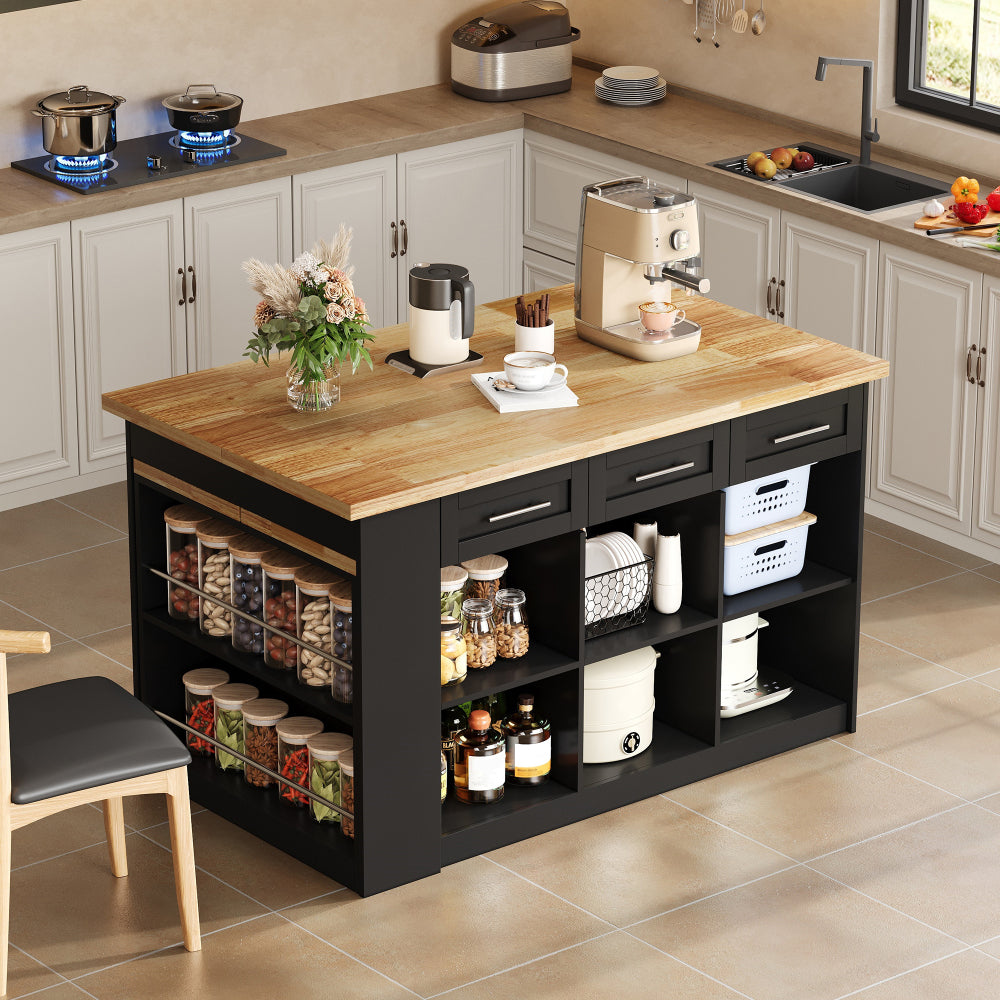 îlot de cuisine multifonctionnel