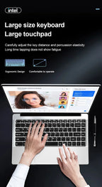 Intel Atom x7 A3950 ordinateur portable Gamer