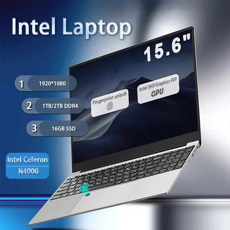 Intel Celeron N4000 "15.6" Windows 11