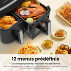 AirFryer double zone GIDGIMO 10L