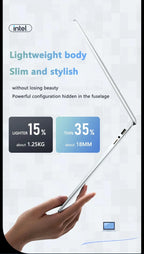 Intel Atom x7 A3950 ordinateur portable Gamer