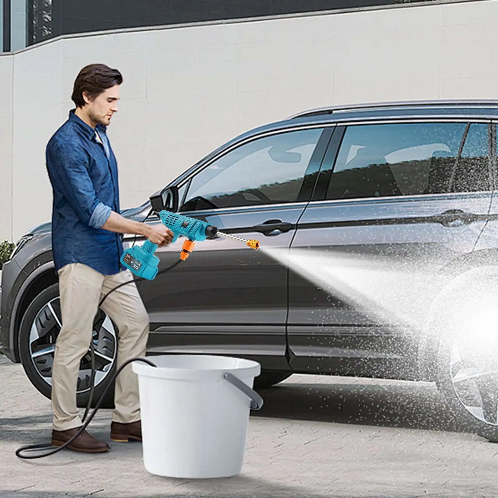 Nettoyeur Haute Pression Sans Fil OWJHE (30Bar)