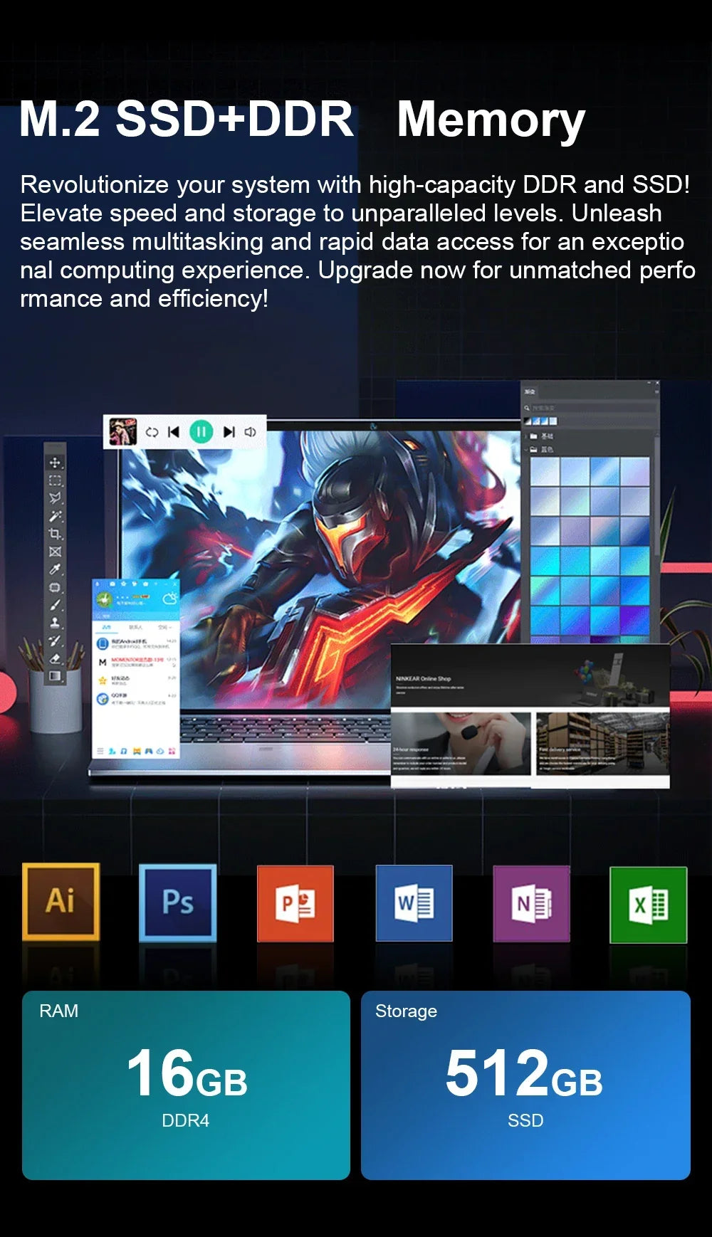 Nouveau Intel Celeron N4000  "15.6" Windows 11