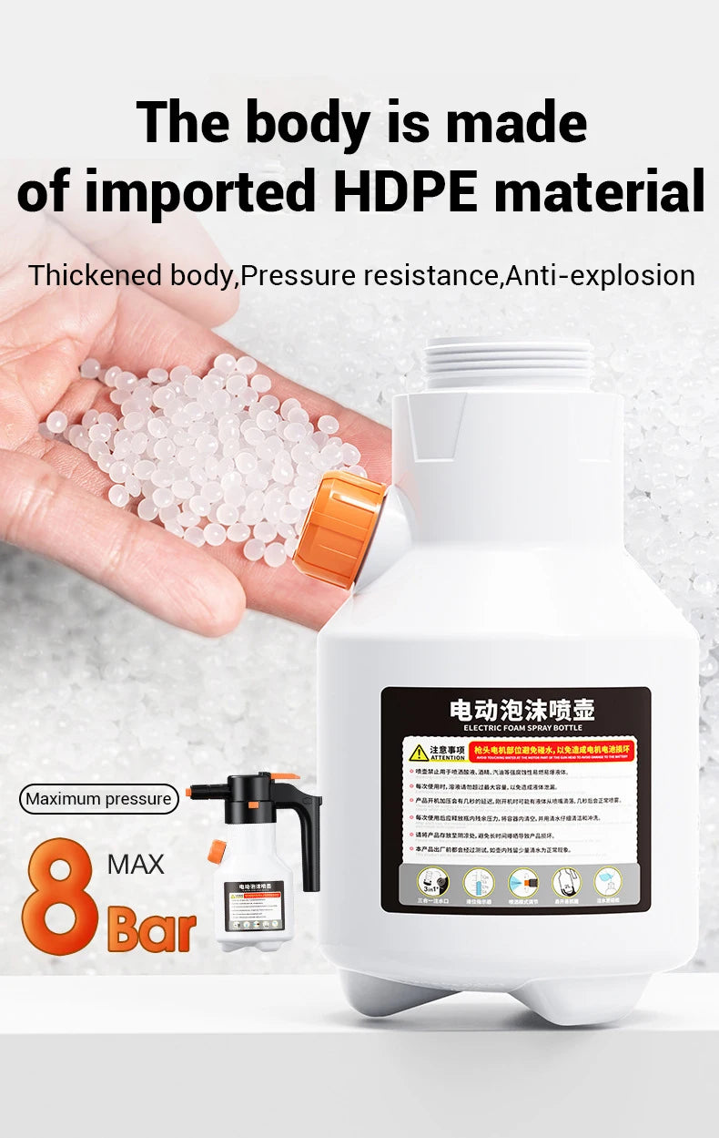 Pulvérisateur de Mousse Électrique 2L OLOEY