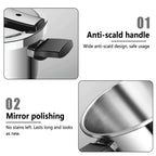 Autocuiseur 4L/6L/8L 304 en acier inoxydable