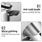 Autocuiseur 4L/6L/8L 304 en acier inoxydable