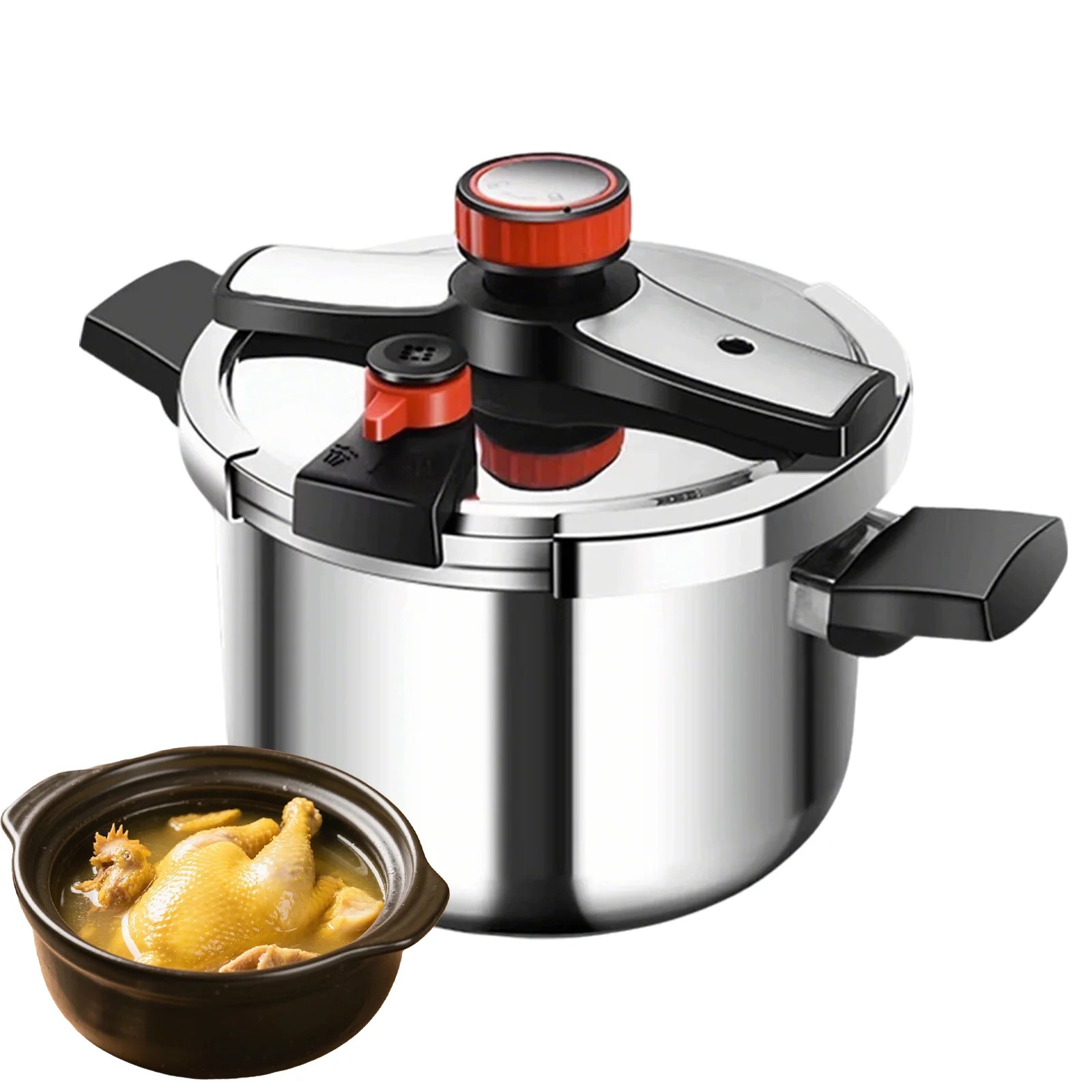 Autocuiseur 4L/6L/8L 304 en acier inoxydable