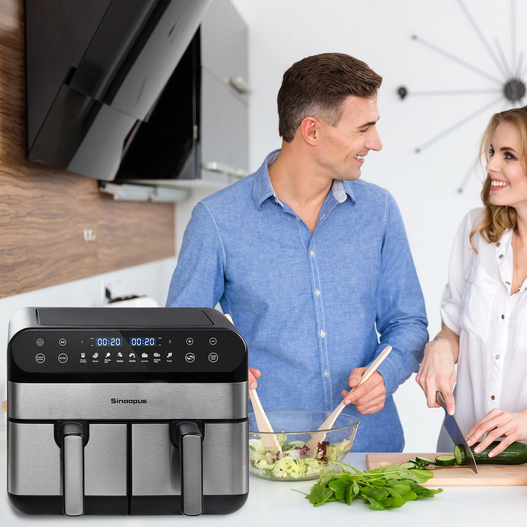 Air fryer 10L double panier de Sinaopus