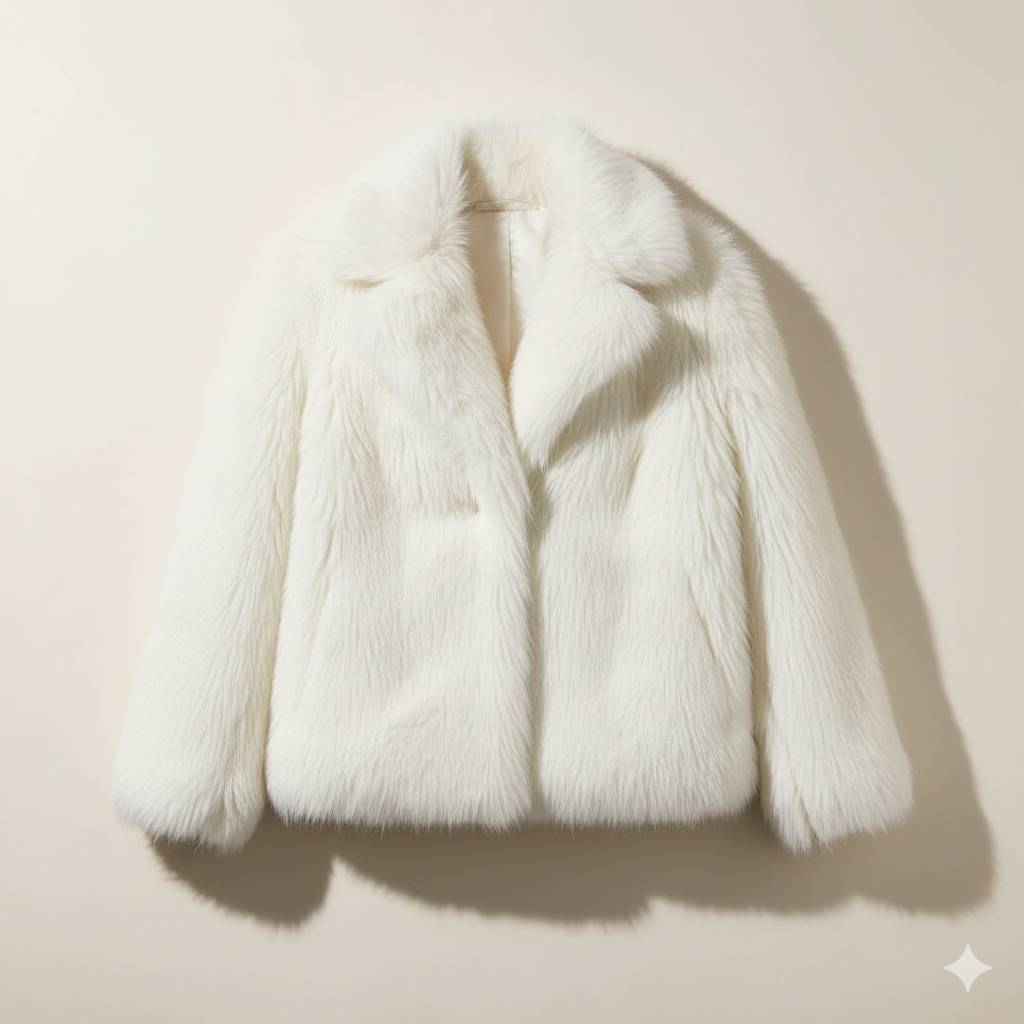 Manteau d'hiver en peluche