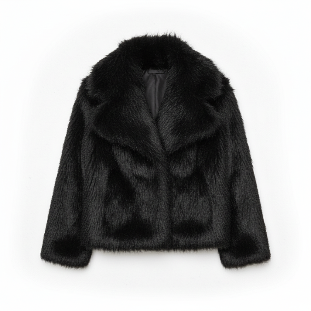 Manteau d'hiver en peluche