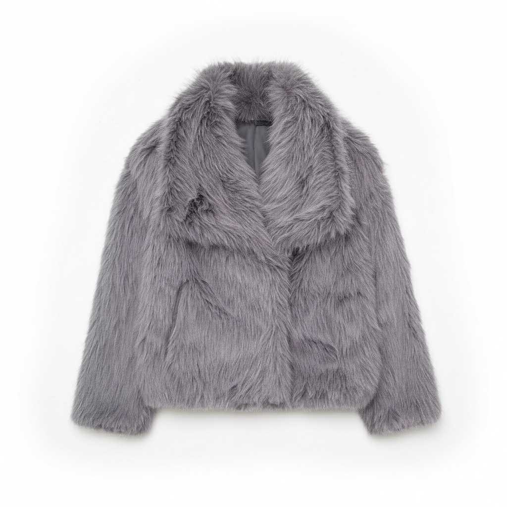 Manteau d'hiver en peluche