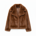 Manteau d'hiver en peluche