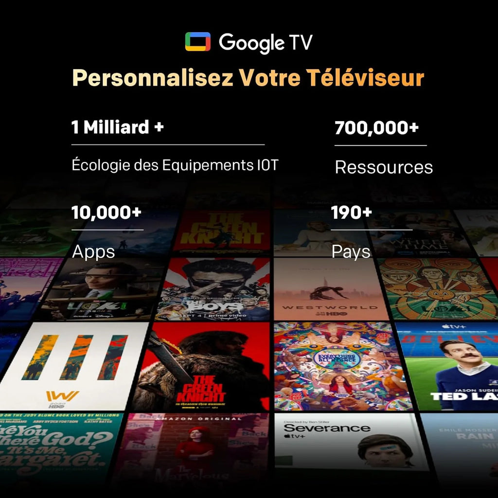 Metz TV 43/55 pouces 4K UHD