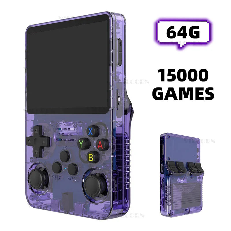 R36S Retro Portable Gaming Player Arkos Linux System 3.5 inch