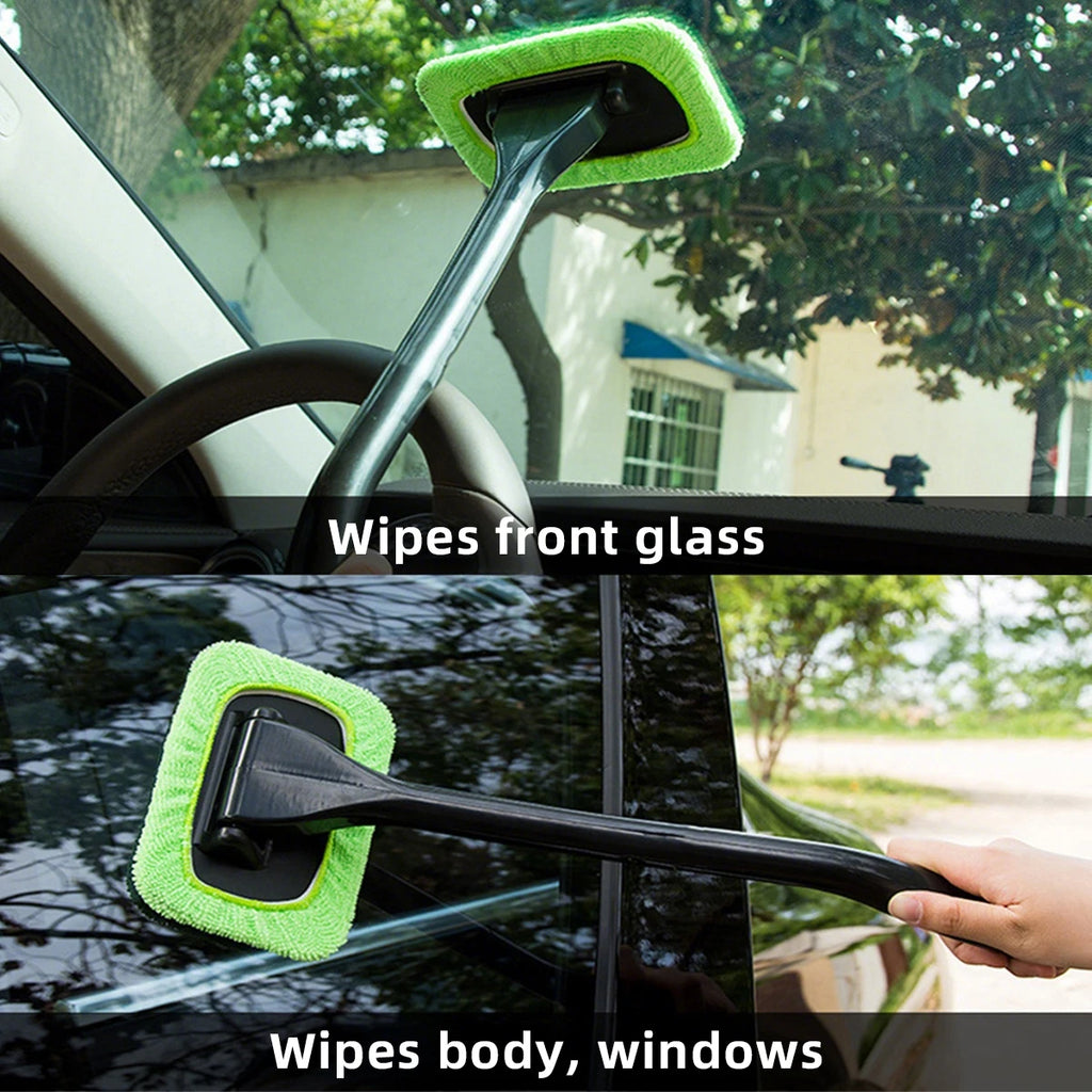 Brosse de Nettoyage pour Pare-Brise avec Tête Pivotante à 180°