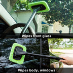 Brosse de Nettoyage pour Pare-Brise avec Tête Pivotante à 180°