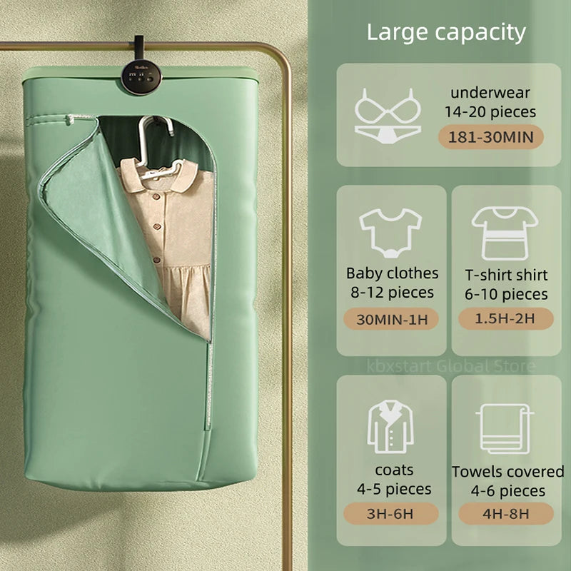 Sèche-linge électrique pliant avec synchronisation