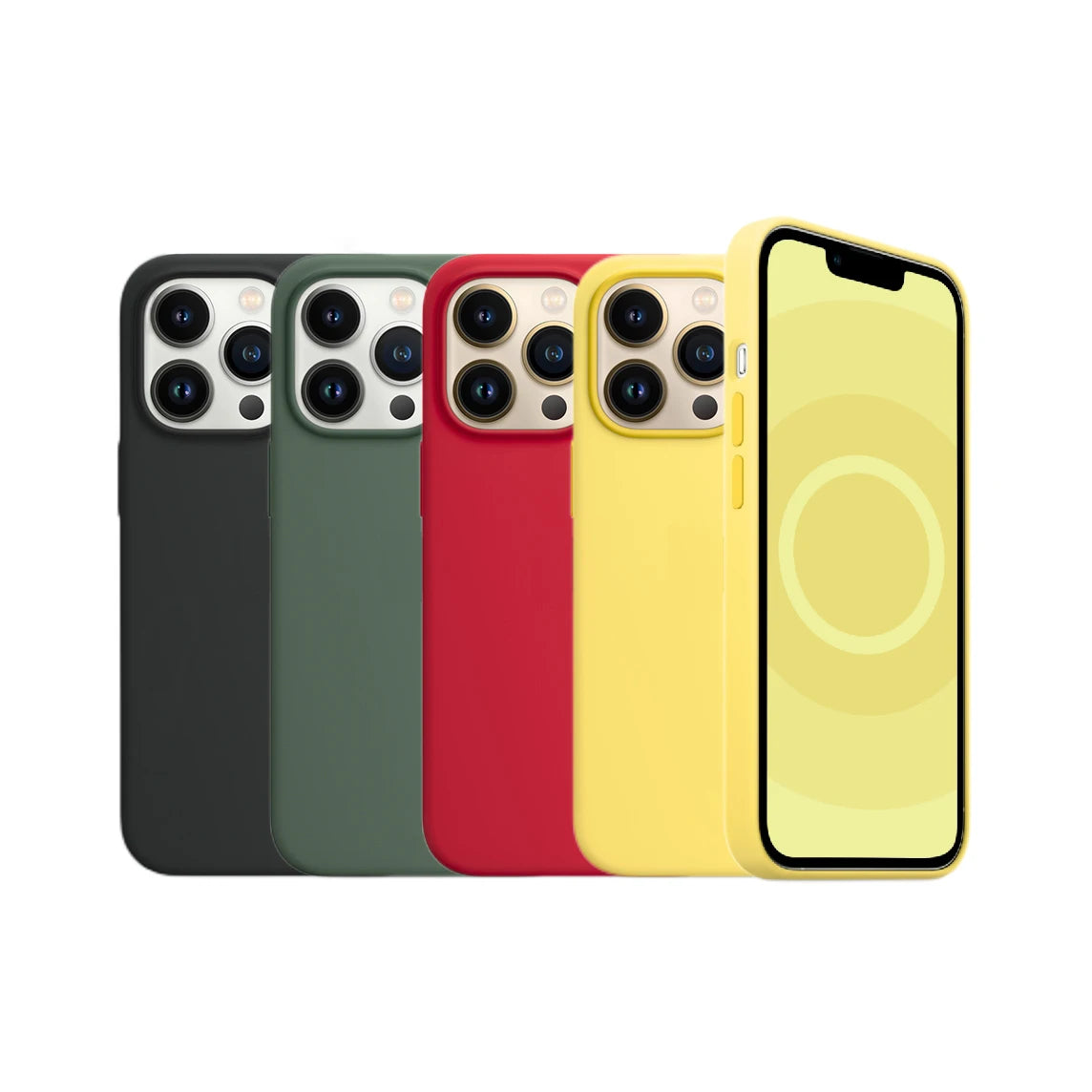 Coque magnétique Apple Magsafe en Silicone