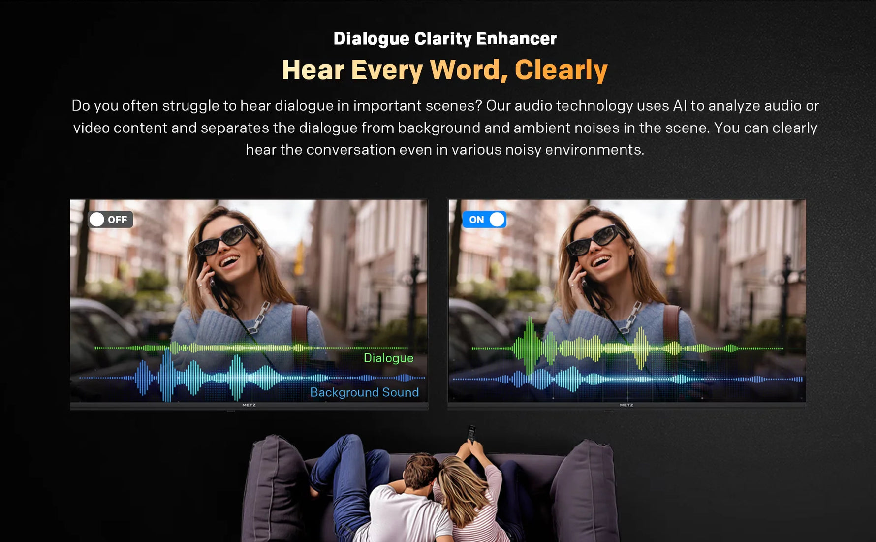 Metz QLED TV 32 pouces