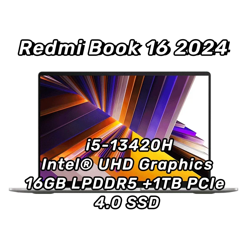 Xiaomi Redmi Book 16 ordinateur portable 2024 Intel Core i5