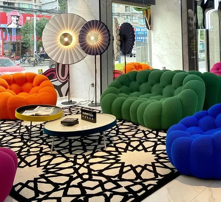 Canapé à bulles art moderne, chaise longue de réception pour salon
