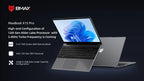 BMAX X15 Pro 15.6 "ordinateur portable 16GB RAM 512GB