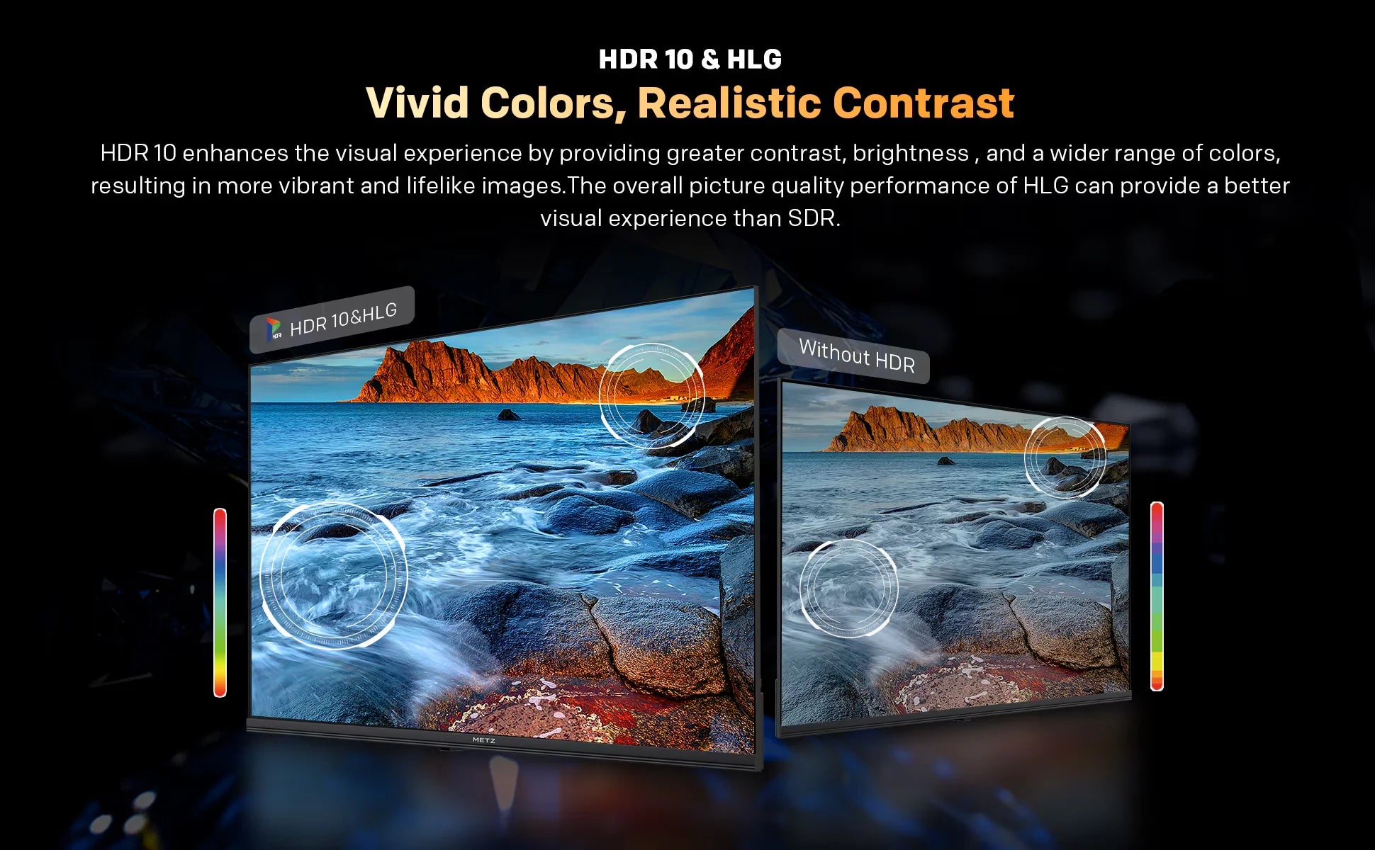 Metz QLED TV 32 pouces