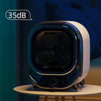 Mini sèche-linge domestique silencieux avec tambour en acier inoxydable