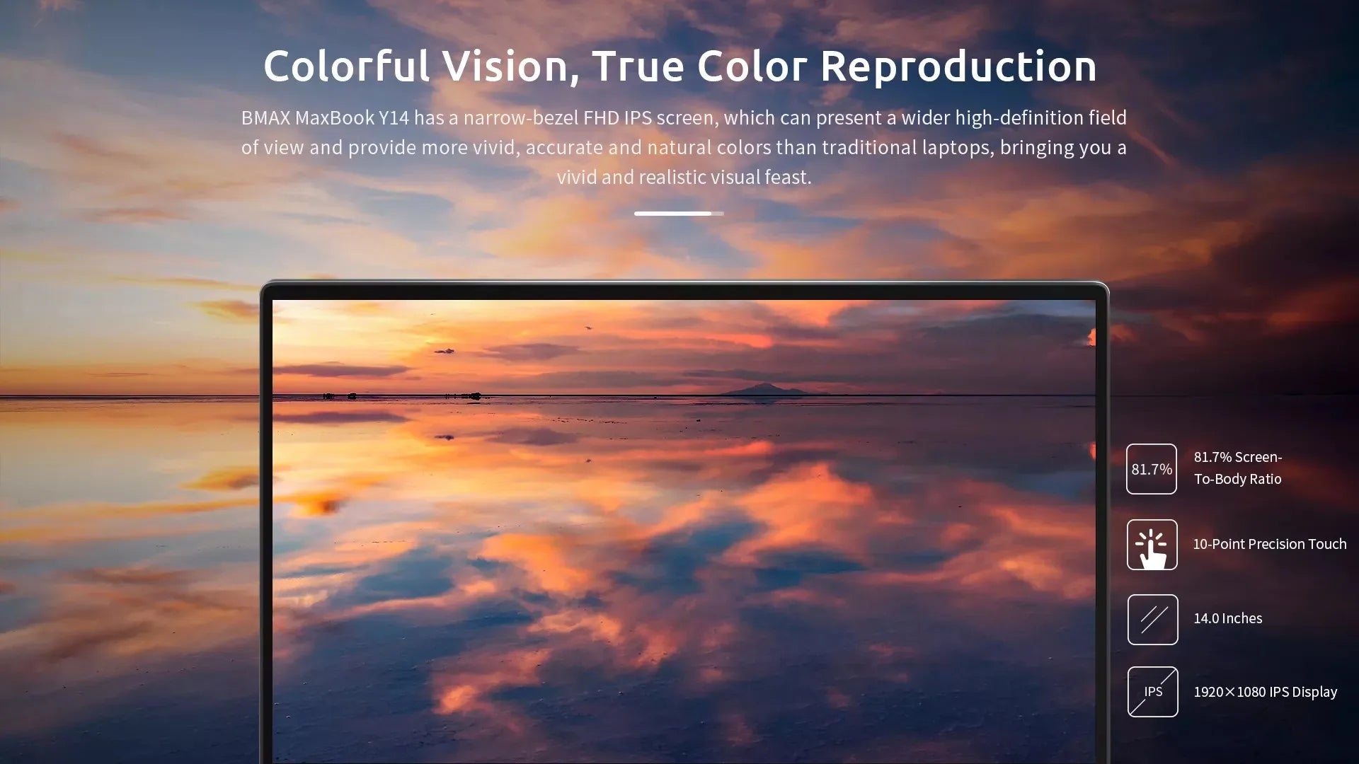 BMAX-Ordinateur portable Y13PRO 360 °