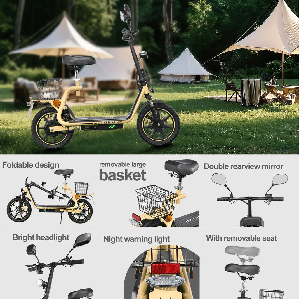 Vélo électrique pliable TWOFISH avec Road Legal (certifié Road EEC)