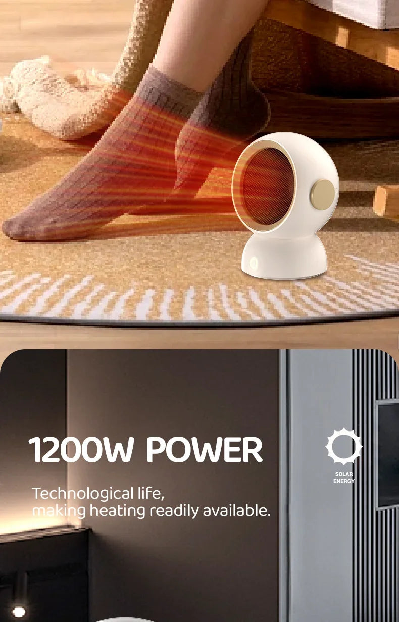 1200W Portable Electric Heater