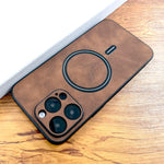 Luxury PU leather case for iPhone