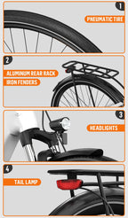 Vélo électrique ONESPORT OT07  250W