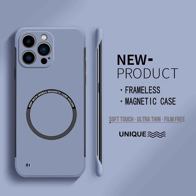 Frameless Magnetic Phone Case
