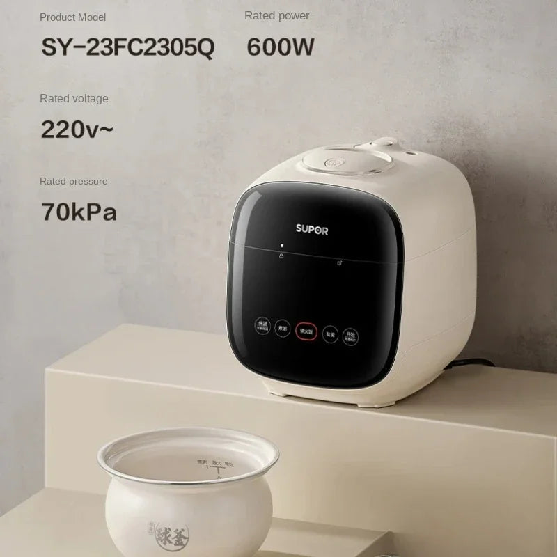 Compact electric pressure cooker