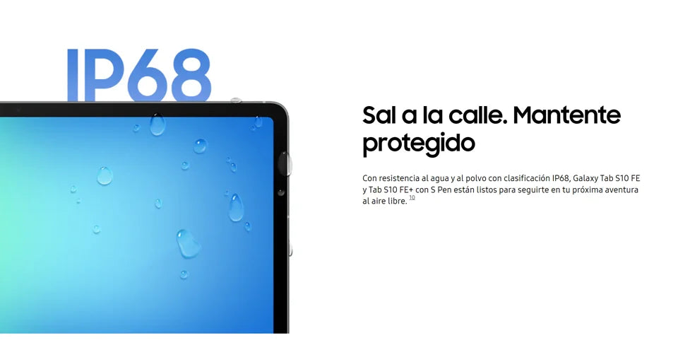 Samsung Galaxy S10 FE Tablette