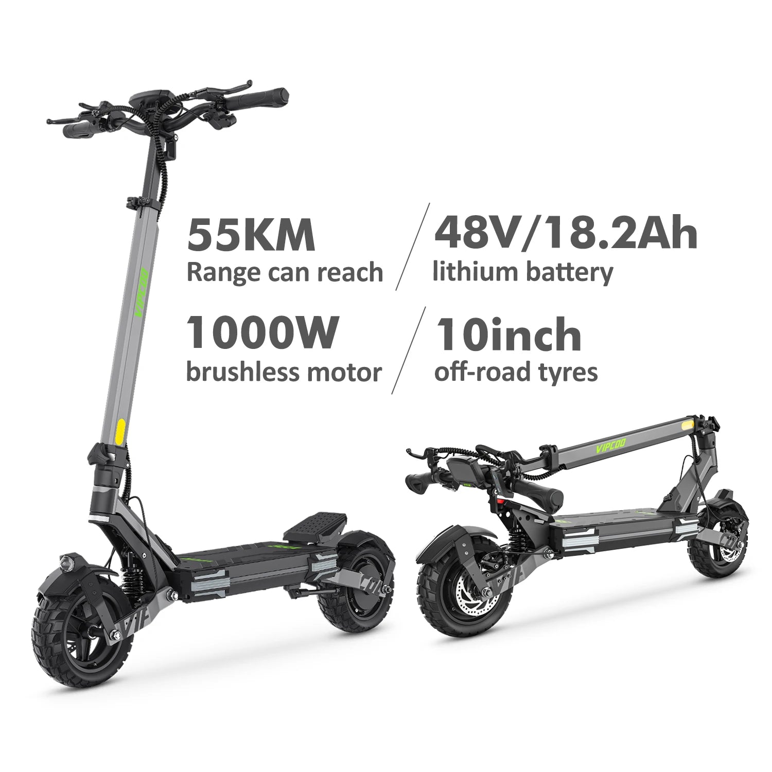 Troyinette VIPCOO VS6 puissance de pointe 1000W