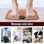 Coussin de massage des pieds électrique EMS 3D